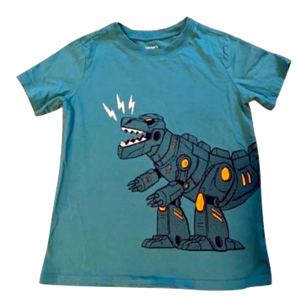 Robot Dino 🦖 shirt size 7 boys